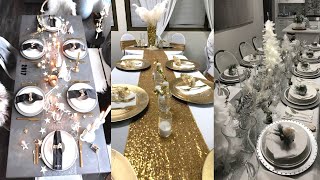 🥂100 TABLE DECORATION IDEAS FOR NEW YEARS EVE | NEW YEAR'S EVE PARTY DECOR 🥂 INTERIOR DECOR IDEAS