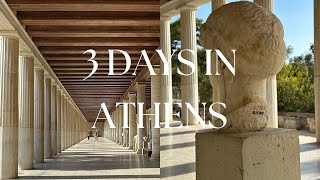 3 Days in Athens Travel Guide| authentic Greek food, must-visit ancient sites | Acropolis, Parthenon