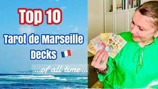 My TOP 10 Tarot de Marseille Decks ~ REVISITED (March, 2023)