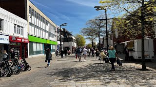 Walking in Fareham town centre |Hampshire.