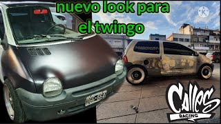 Ploteo, wrap para el twingo.  nuevo look. #callesracing