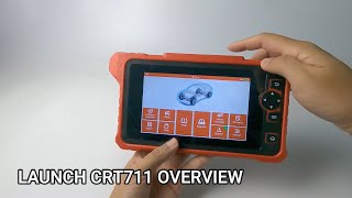 CRT 711 | 2 in 1 TPMS & Diagnostic Tool Overview | LAUNCH