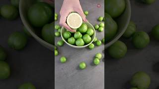 Green tomatoes are tastier like this.. Sour and juicy #short video