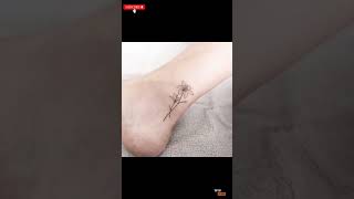 ankle tattoo design ideas #viral #shortfeed #short #shortvideo