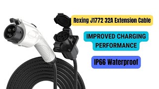 Rexing J1772 32A Extension Cable || IMPROVED EV CHARGING PERFORMANCE