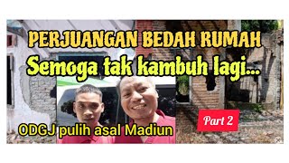 BERJUANG BEDAH RUMAH | RUSAK PARAH ?? DWI DAN IBUNYA TUNA NETRA TINGGAL DIRUMAH SIAPA?