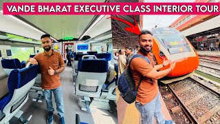 Brand New Saffron Howrah Bhagalpur Vande Bharat Executive Class Interior Tour || Travel With Shailen