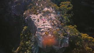 DJI Mavic Mini drone aerials of Blue Mountains outside Sydney