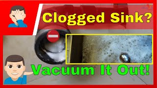 How To Unclog a Kitchen Sink Drain Fast and Cheap Method