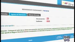 Pensionistas podrán mediante calculadora saber su posible pensión jubilar