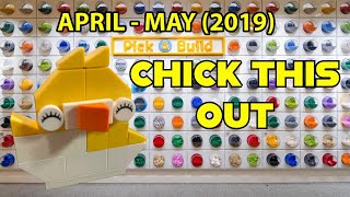 LEGO set CHICK-1 Easter Chick build and review