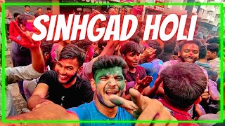 Sinhgad Vadgaon Campus Holi For The First Time | ft @punekardhaval