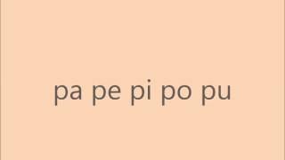 AEIOU Unang pagbasa sa Alpabetong PIlipino(first steps in reading Filipino) Part 1