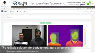 CoronaVirus:  software termografico per la misura della temperatura corporea