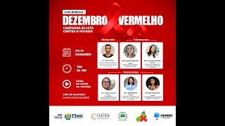 Webinar Dezembro Vermelho: Campanha de Luta Contra o HIV/Aids