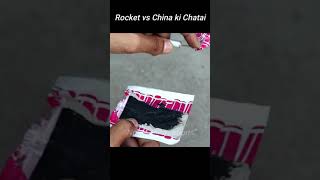 Diwali Rocket vs Crackers experiments #shorts #diwali #amazing