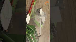 Harvester | Claas Tucano 580 Review Video day 3 #shorts #agriculture #farming