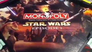 Star Wars Episode 1 Monopoly Review part 1