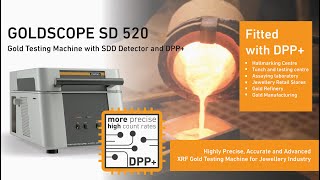 FISCHER XRF Goldscope SD 520 | SDD detector based high end Gold Purity Testing Machine.