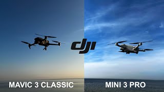 DJI Mini 3 Pro oraz DJI Mavic 3 Classic | Lato 2023