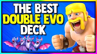 The *BEST* Double Evolution Tournament Deck in Clash Royale