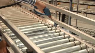 Conveyor belt, Factory, Warehouse Cleaning with Steam - Optima Steamer