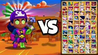 Megalodon Meg VS Every Brawler !!! Meg 1v1 Brawl Stars