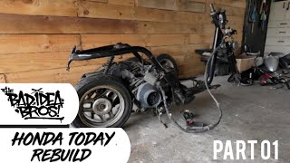 Honda Today Rebuild Part 01 | NVS50 | 50cc Scooter | New Zealand