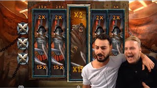 TOP 5 RECORD WINS OF THE WEEK ★ 9655X TORNADO EPIC WIN ON GLADIATOR LEGENDS SLOT