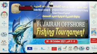 Fujairah Offshore Fishing Tournament 2021 Weigh Station and Prize giving.