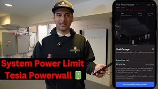 🚨New Tesla Powerwall Update: Controlling Your System Power Limit!