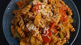 Quick &Tasty Veg Pasta Recipe |Veg Rotini Pasta |Italian Arrabbiata Veg Pasta|Restaurant style Pasta