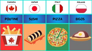 Taste the World: Exploring National Dishes from Different Countries | National foods