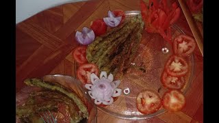 Five fingers eggplant for Halloween's day بادمجان پنج انگشتی برای روز هالوین