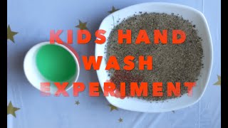 Teaching kids to wash hands | wash wash wash your hands | kids Ideas | kids experiment