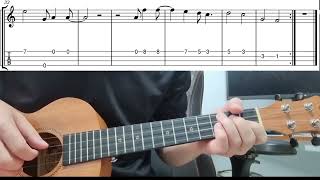 Sweet Caroline (Neil Diamond) - Easy Beginner Ukulele Tabs With Playthrough Tutorial Lesson