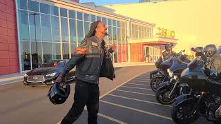 A Weekend in Memphis: Motorcycle Crew outside Southland Casino in West Memphis, Arkansas