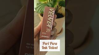 Trying the VIRAL PERI PERA Velvet Tint😯🫰|| First Impressions || K- Beauty🤍 #ashortaday #liptint