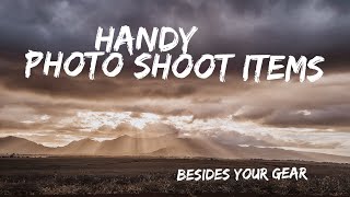 Handy things I take on a photo shoot | Things that will save the day! | Teal Garcia