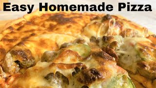 How To Make A Cast Iron Pizza | Easy Homemade Pizza