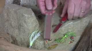 Hook sharpening with Diafold® Hook & Knife Sharpener