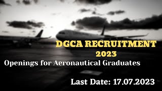 Airworthiness Officer Vacancy in DGCA||Government Jobs for Aeronautical Engineer's||AERO HUB