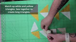 How to make the Peace and Plenty quilt block