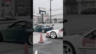 @falkentire s15 and @stanceworks Ferrari at the Falken tires cars and coffee #stanceworks