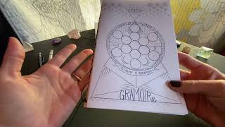 GRAMoire 2021 DOWNloadable Thought Form Templates Using Sacred Geometry Fruit of Life Pattern