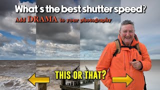 Comparing fast and slow shutter speeds on water