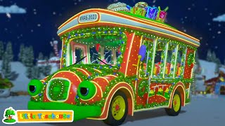 Les Roues De Noël Dans le Bus comptine Pour Les Enfants