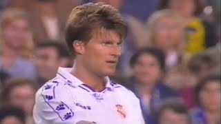 Michael Laudrup regresa al Camp Nou y juega un partido para el olvido - 27/05/1995