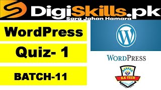 wordpress quiz 1 batch 11 sloution digiskills / digiskills wordpress quiz 1 batch 11 solution