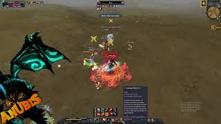 Friendly Match With Epixy (Warlock-Warior vs Roque-Cleric) - Anubis Online